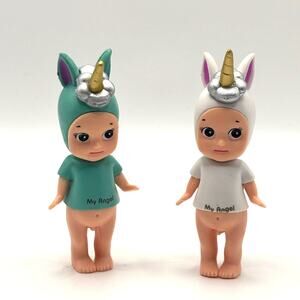 2 New My Angel, Unicorns Mini Figures, Opened Blind Boxes